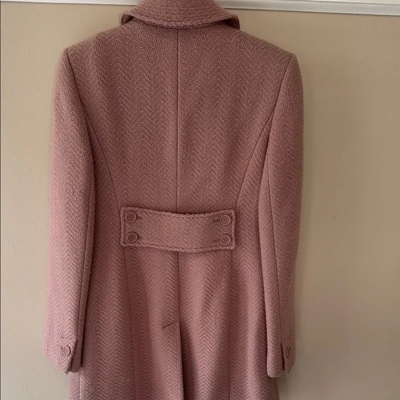 Ann Taylor Loft Pinkish double breasted Pea Coat - Picture 5 of 11